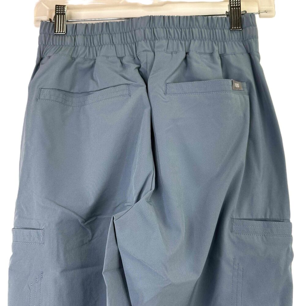 FIGS Blue Saumer High Waisted Drawstring Scrub Pa… - image 8